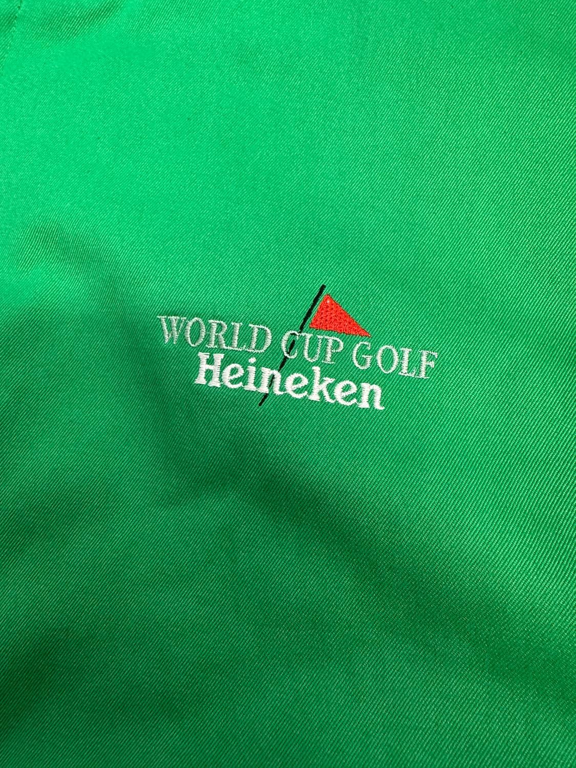 90s Hugo Boss 하이네켄 스폰서쉽 봄버 자켓 XXL 상품이미지4