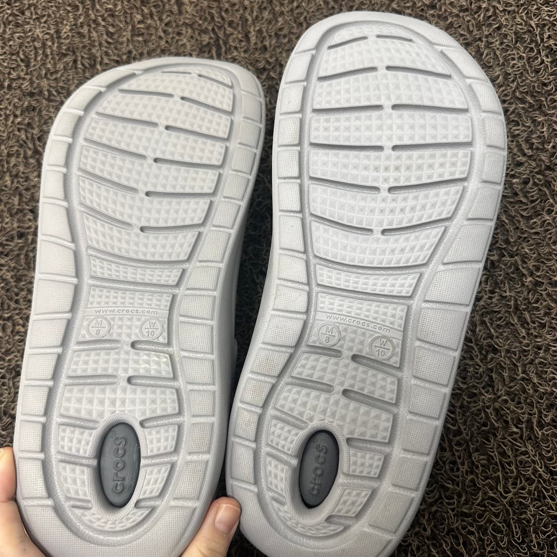 크록스 라이트라이드 클로그 슬리퍼 그레이 260 상품이미지6