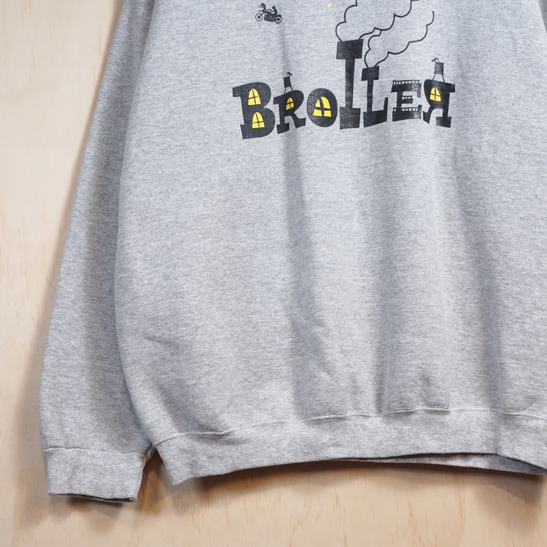 90s Hanes X Broiler 빈티지 스웻셔츠 상품이미지3