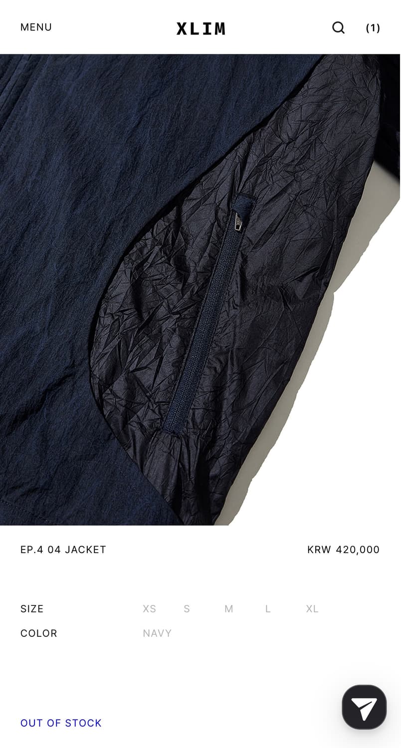 xlim ep.4 04 jacket 판매합니다 상품이미지5