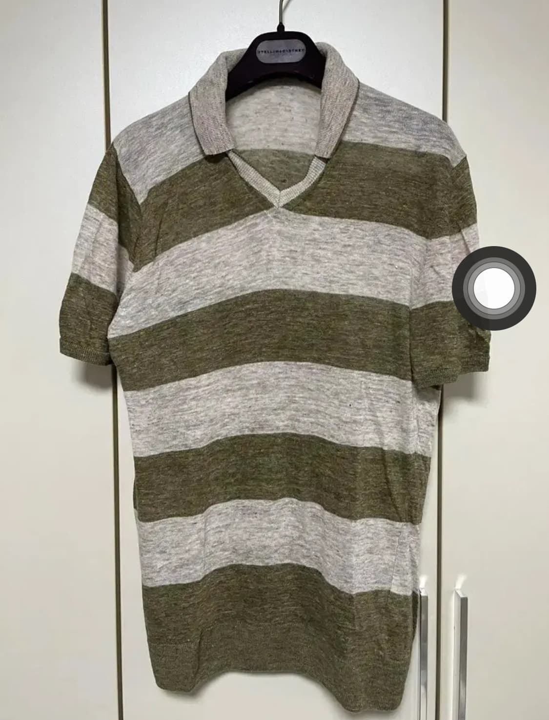 Eleventy 남성 100% 린넨 반팔셔츠 (M size) 상품이미지1