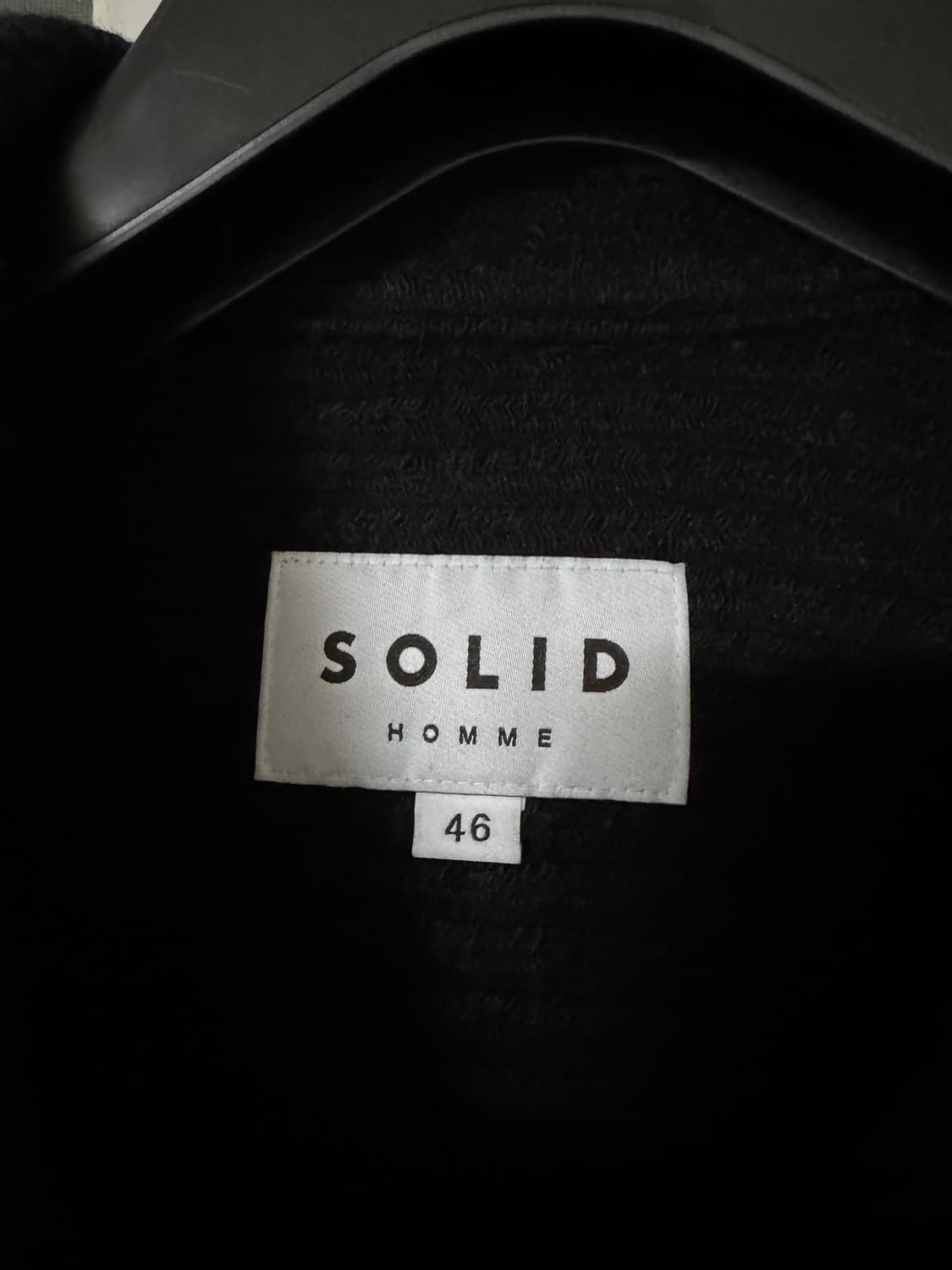 솔리드옴므 테리 니트 셔츠 자켓 46 solidhomme 상품이미지2