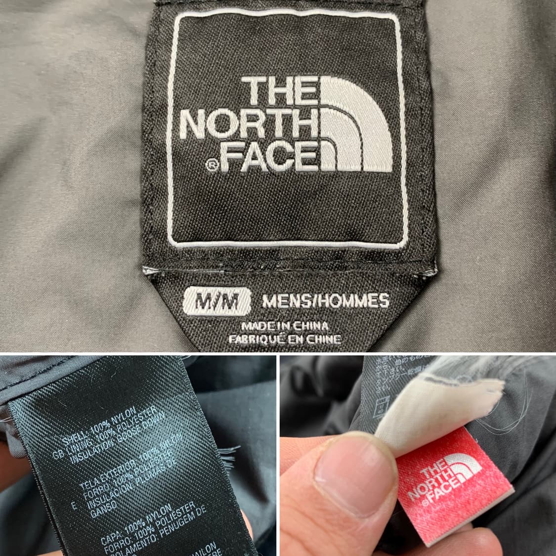 노스페이스 자수로고 구스다운 550 푸퍼 패딩 자켓 상품이미지7