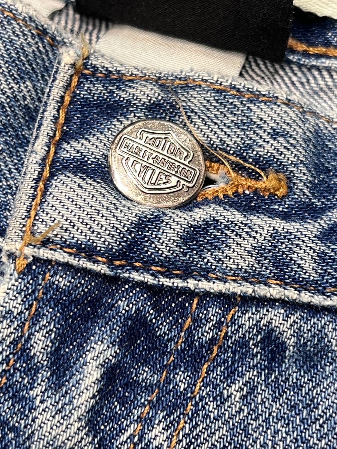할리데이비슨 바이커 데님 팬츠 상품이미지4