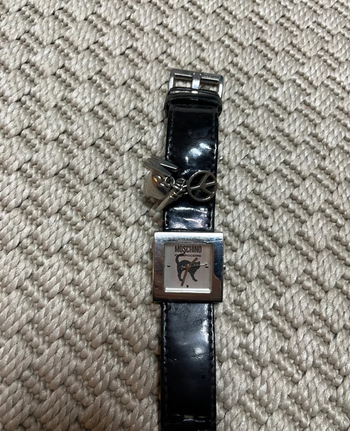 MOSCHINO 실버 참 손목시계 상품이미지3