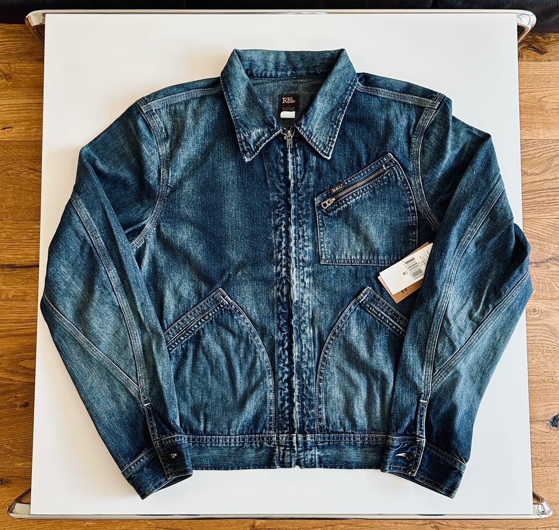RRL 더블알엘 레이튼 인디고 데님 재킷 M사이즈 신품 상품이미지2