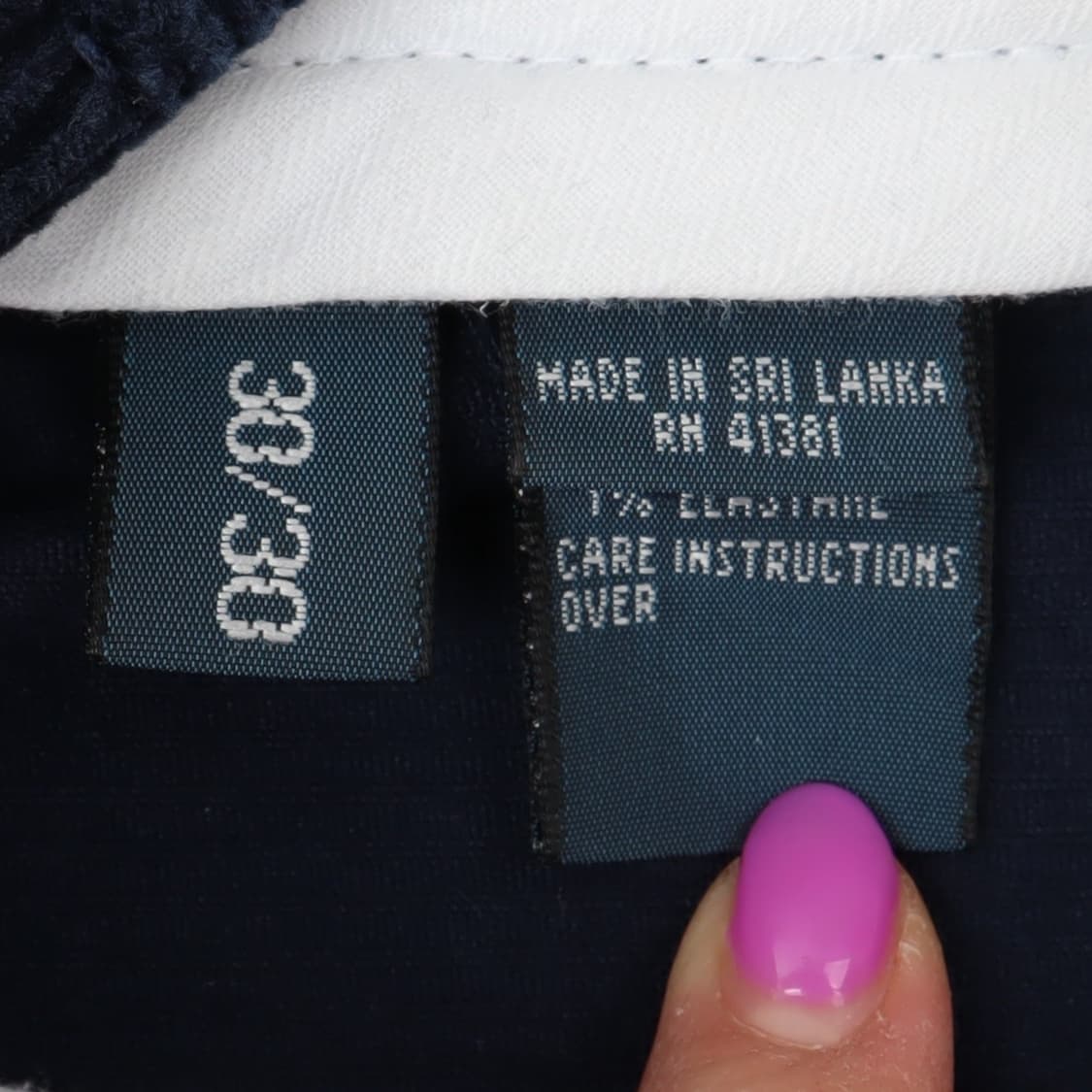 폴로 랄프로렌 딥 네이비 코듀로이 클래식 핏 팬츠 상품이미지10