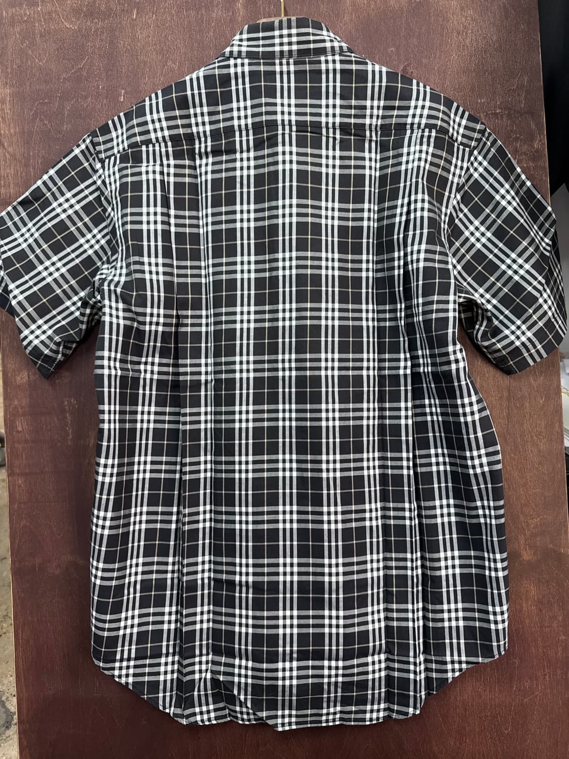 BURBERRY 체크 반팔 셔츠  상품이미지4