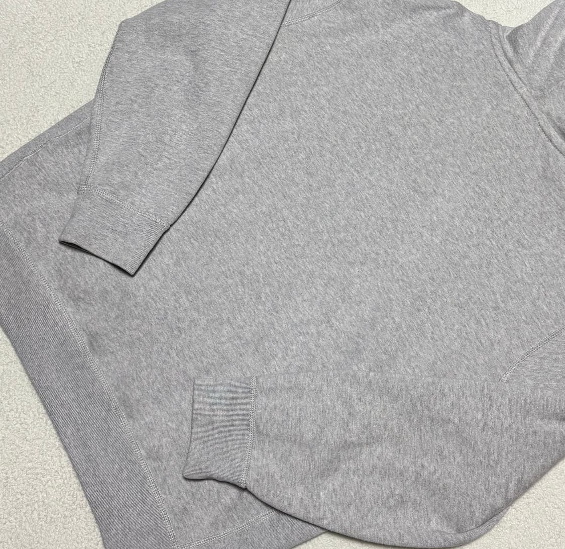 폴로 그레이 기모 후드집업 상품이미지6