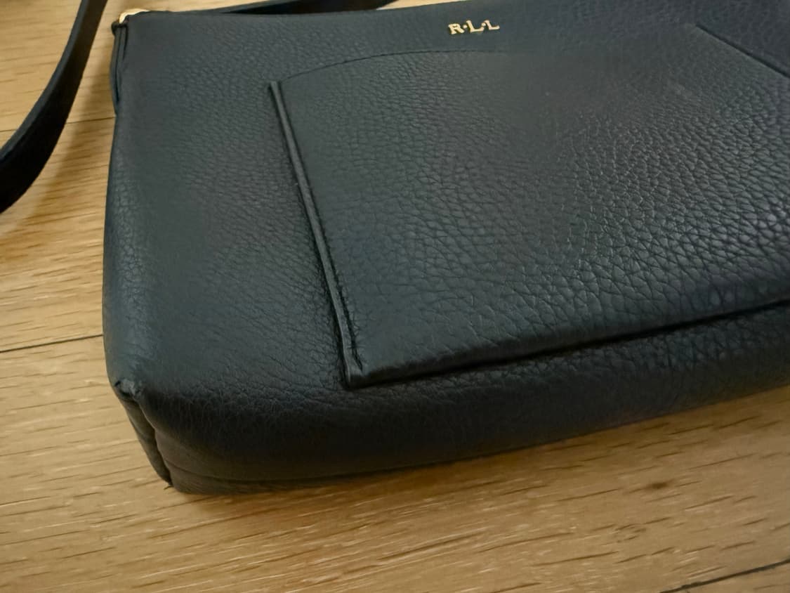 랄프로렌 블랙 가죽 크로스백 상품이미지3