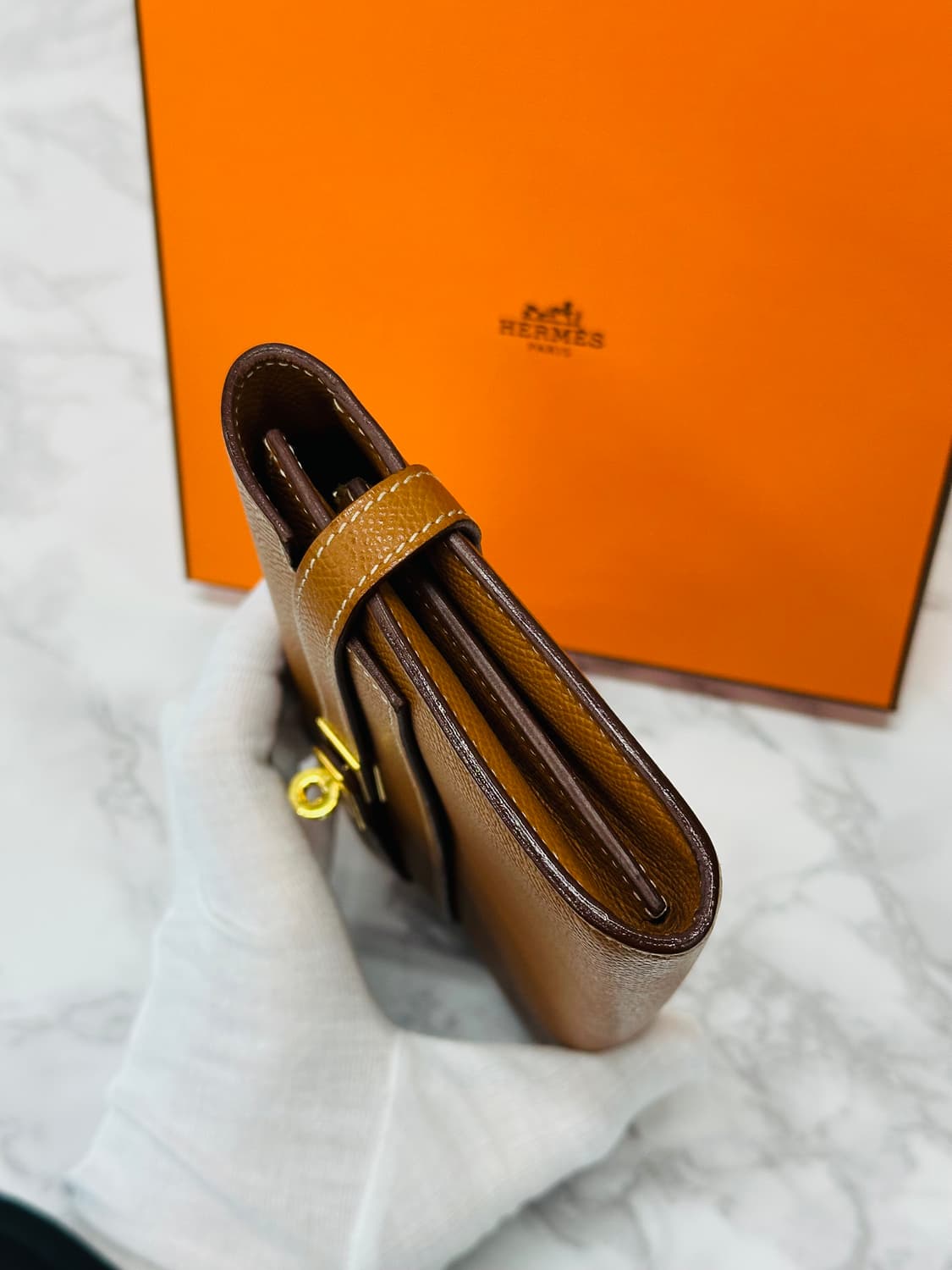 에르메스 켈리 금장 장지갑 상품이미지4