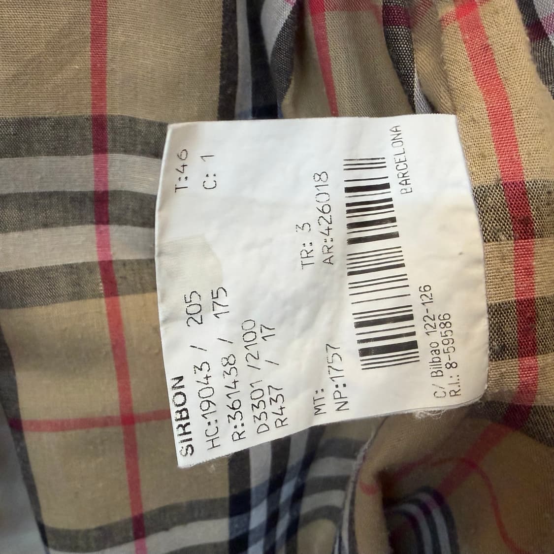 90s 미국 빈티지 버버리 봄 트렌치 코트 상품이미지7