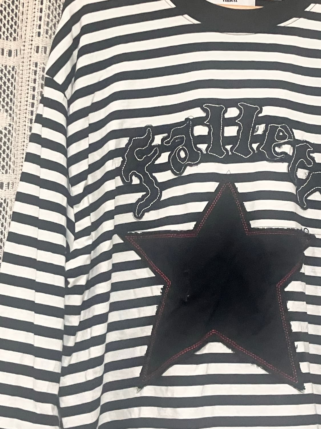 Fallet 락스타 스트라이프 티셔츠 rock star t-shirt 상품이미지2