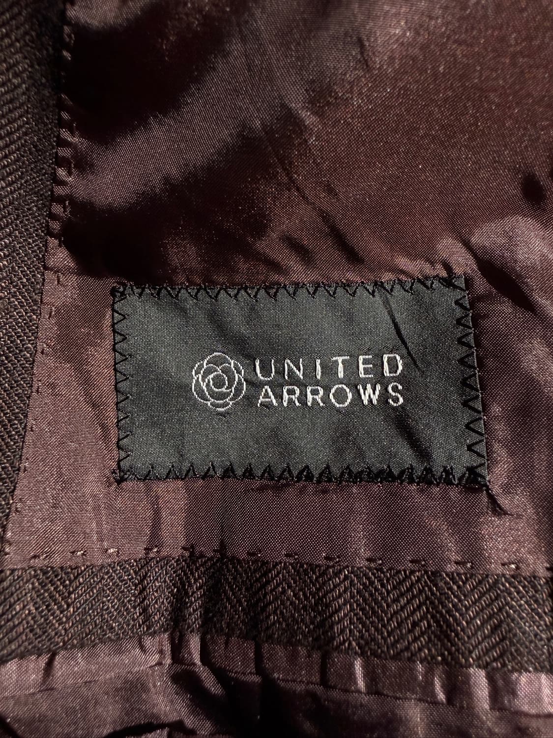 UNITED ARROWS Linen Brown Jacket 상품이미지5