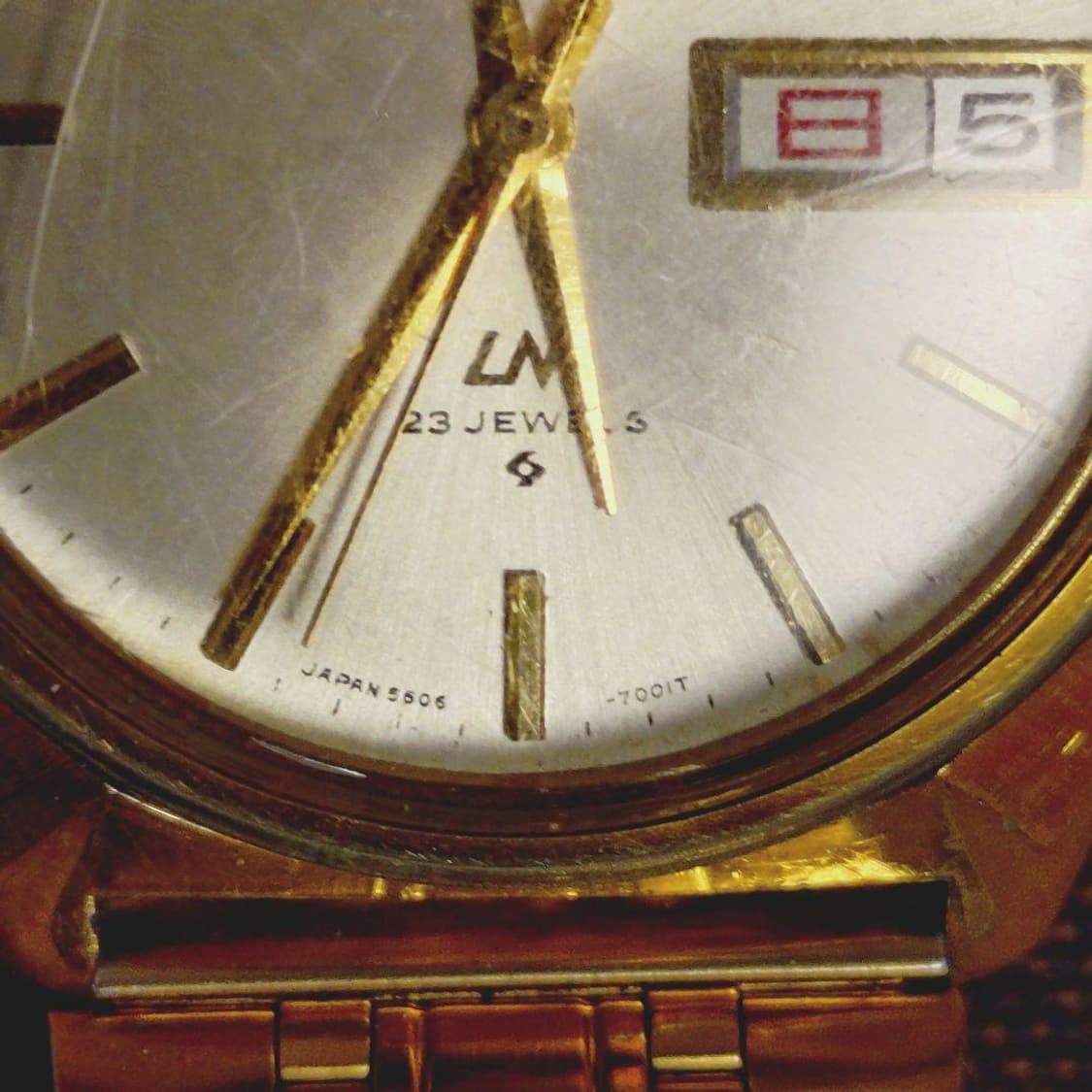 세이코 로드매틱 LM 금장 오토매틱 상품이미지4