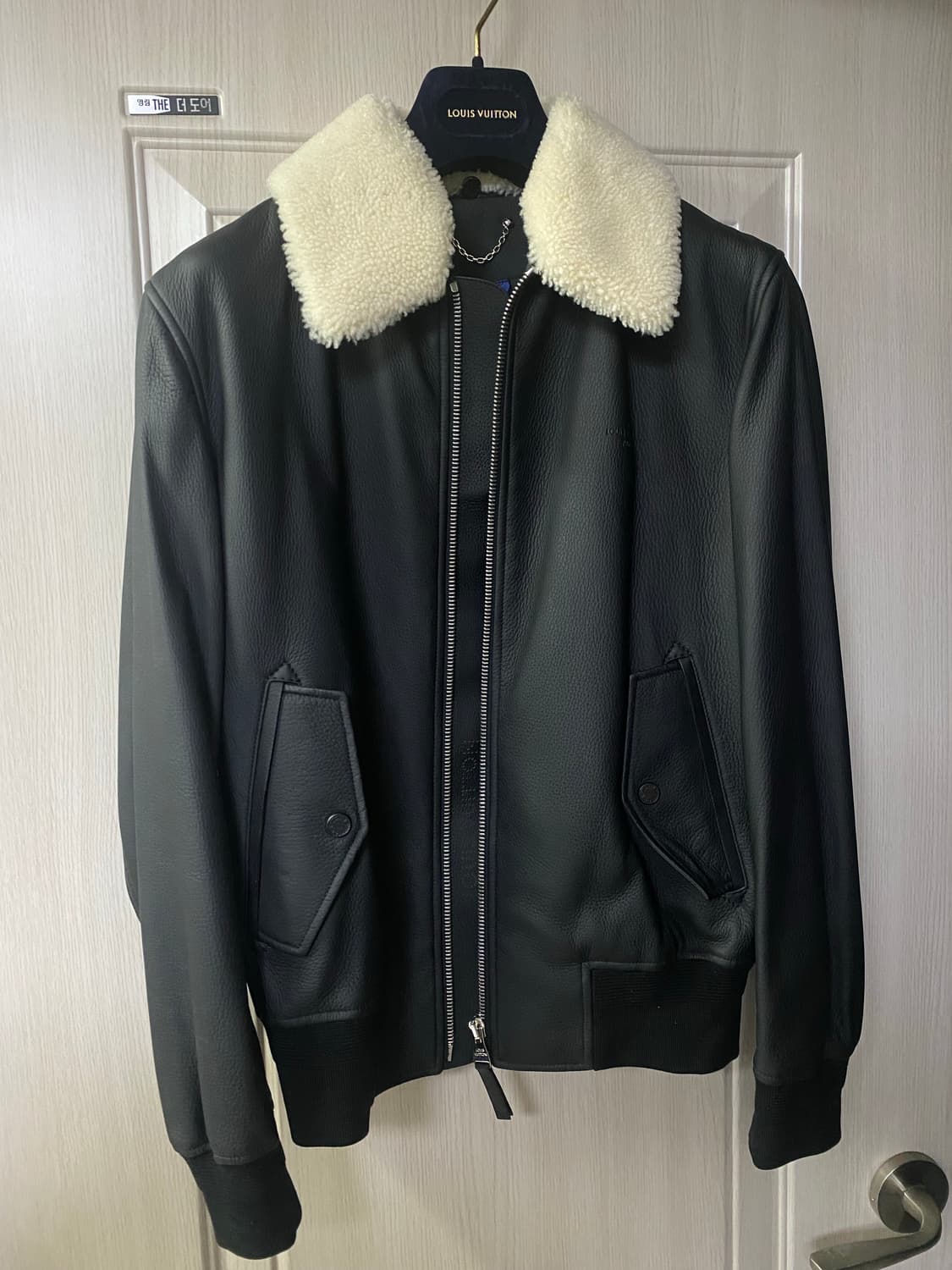 루이비통 사슴 가죽 자켓 무스탕 에비에이터 상품이미지1
