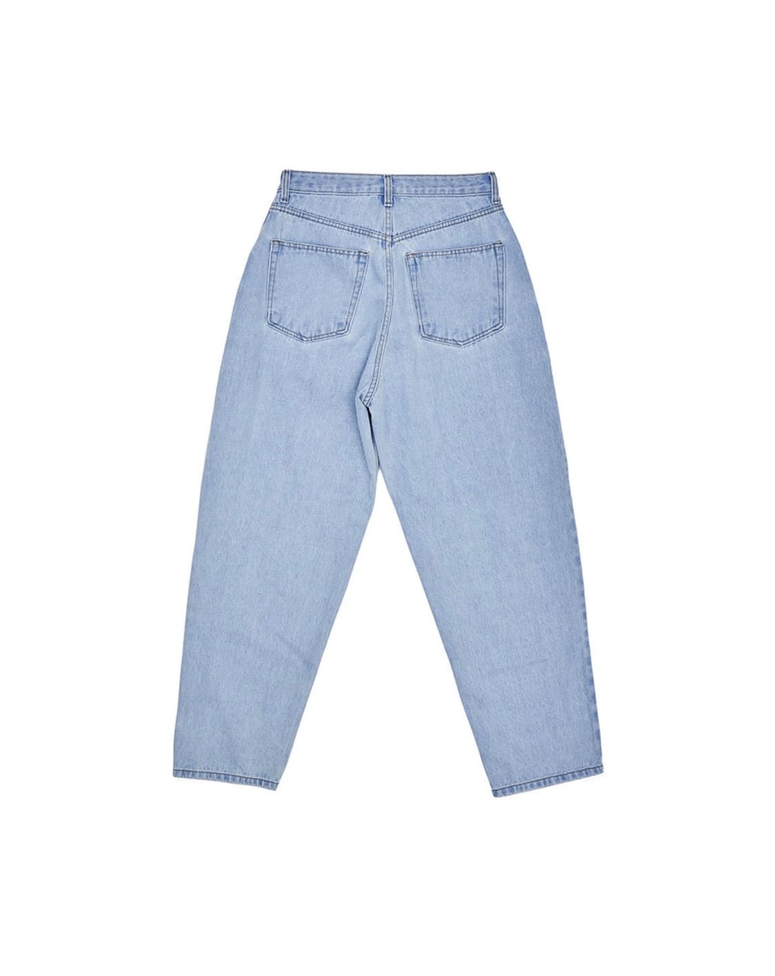 비에스래빗 미드90 배기 데님 팬츠 라이트블루 상품이미지4