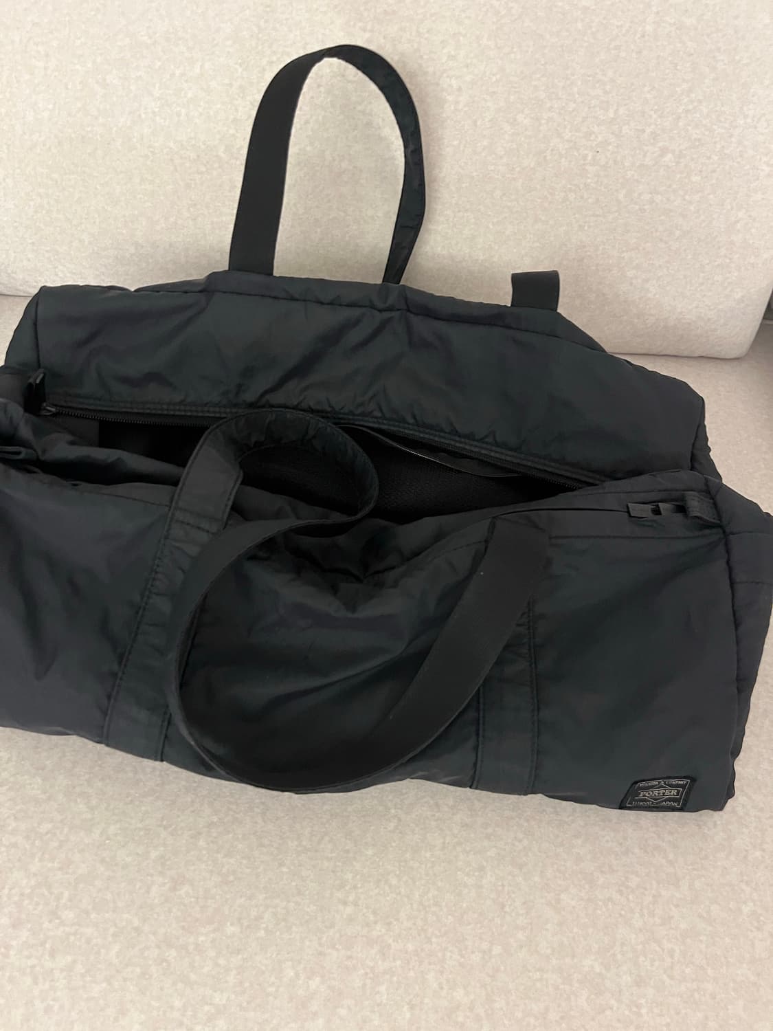PORTER 요시다 포터 탱커 블랙 보스턴백 L 상품이미지3