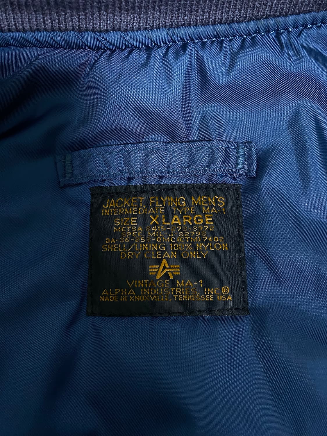 ALPHA INDUSTRIES VINTAGE MA-1 JACKET 상품이미지8