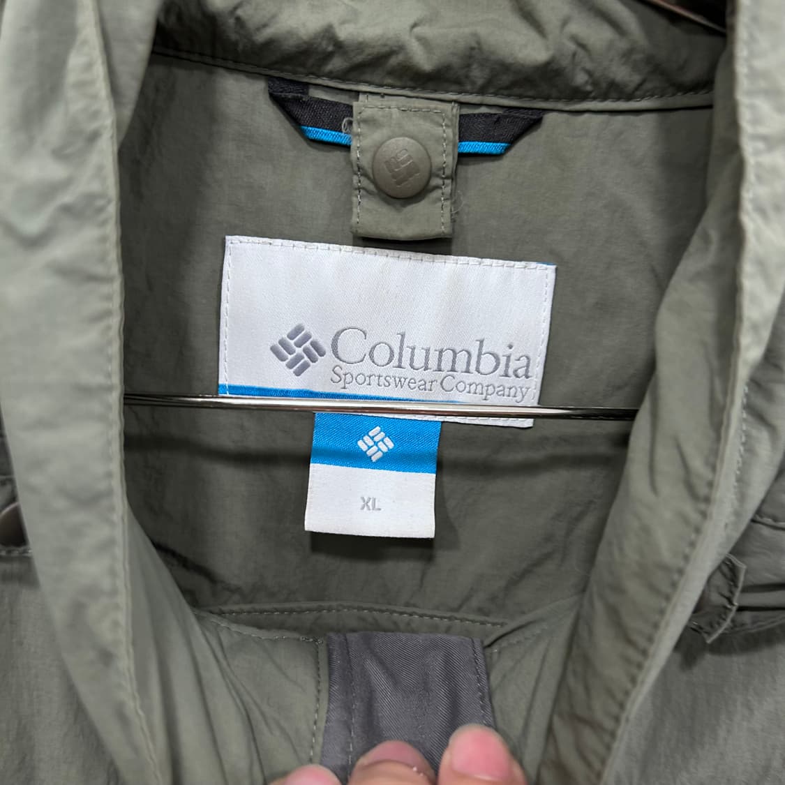 컬럼비아 아웃도어 심플 후드탈착 바람막이 상품이미지3