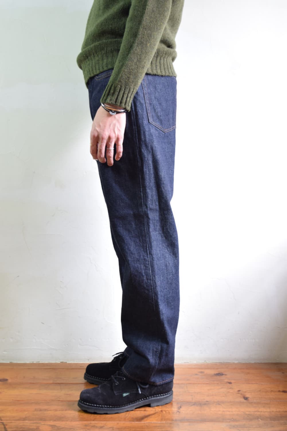 (3)언유즈드 UNUSED 원워시 데님 팬츠 상품이미지10