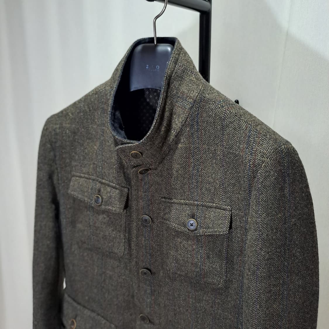 (택포) 코오롱시리즈 울100% 유틸리티 포켓 자켓 95-100 B716 상품이미지3