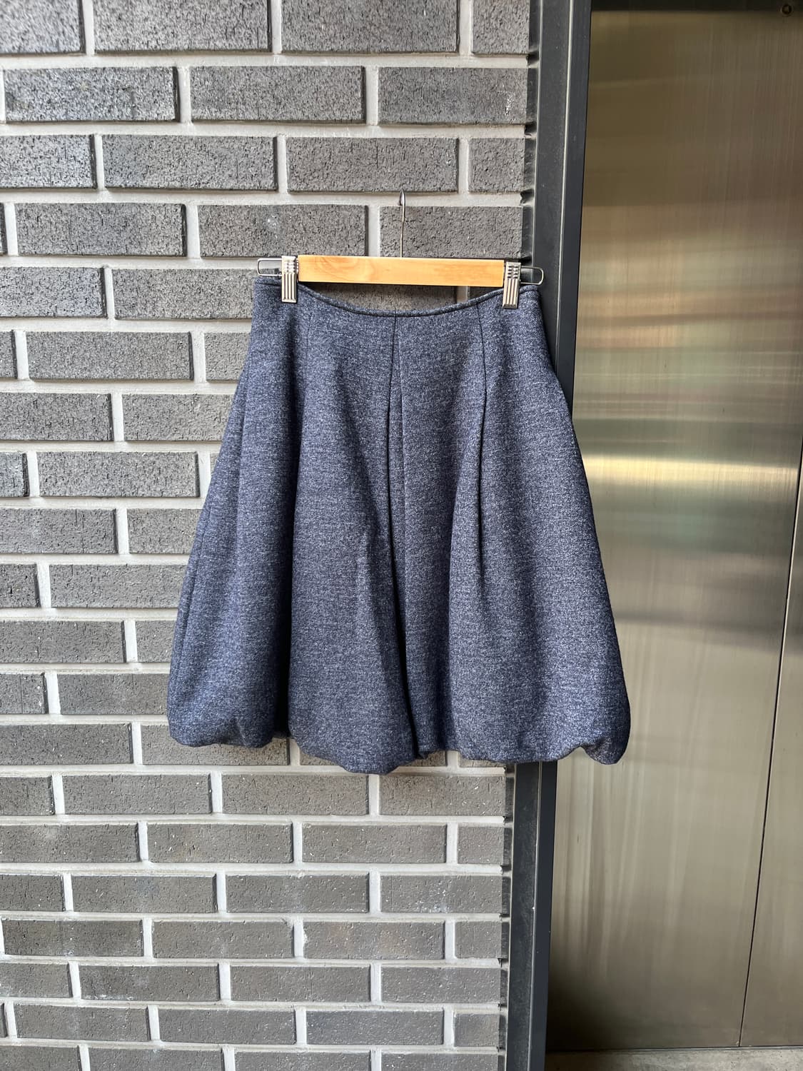 Rene 르네 울 벌룬 스커트 그레이 상품이미지9