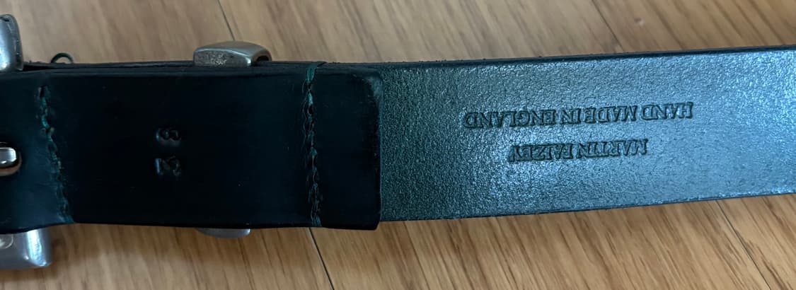 마틴페이지 퀵릴리즈 벨트 다크그린 상품이미지2