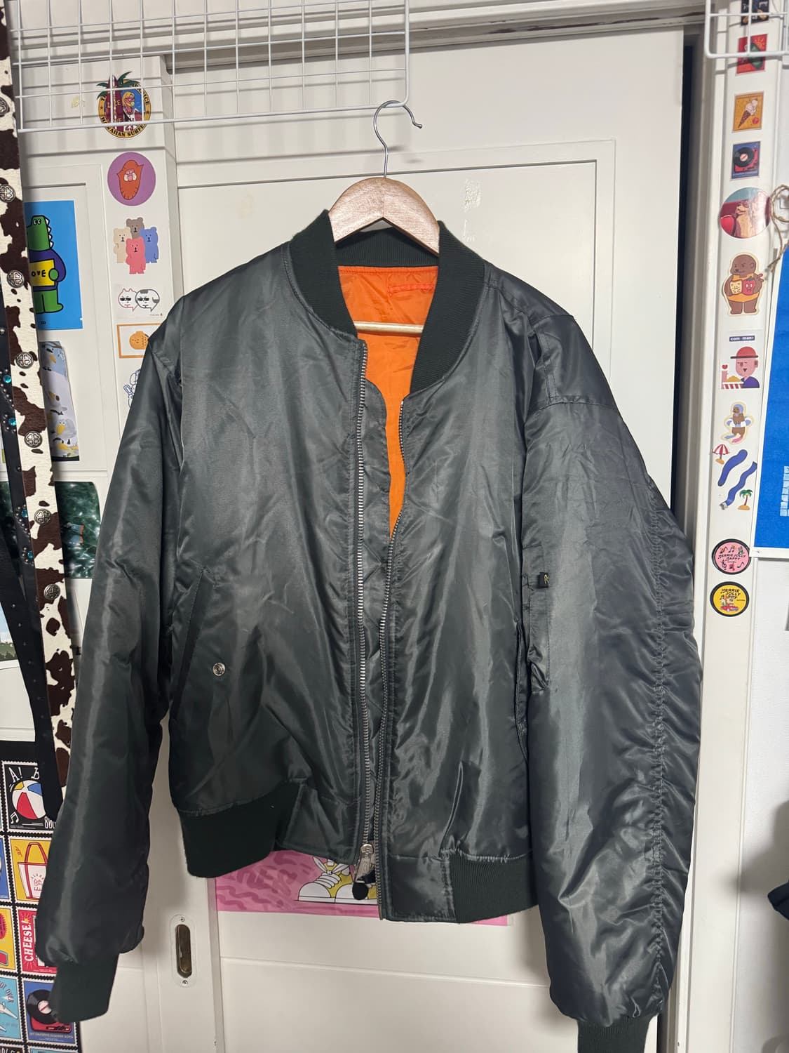 로스코  건메탈 ma1 xxl 판매 상품이미지1