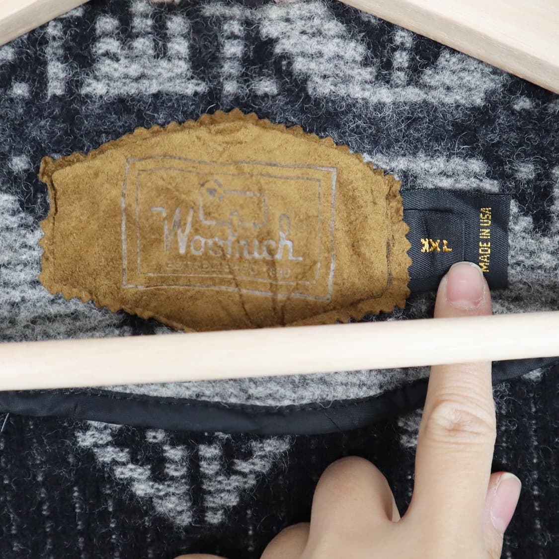 울리치 나바호패턴 울 자켓 상품이미지7