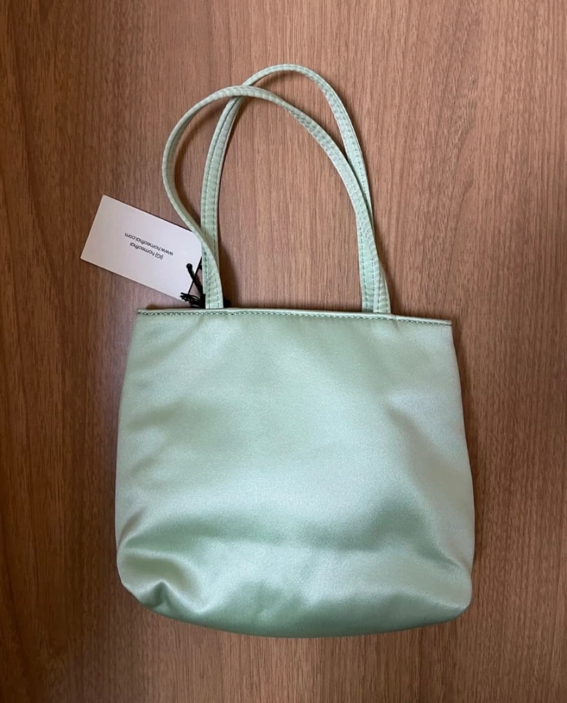 hai 하이 가방 라이트크린 리틀실크백 상품이미지2