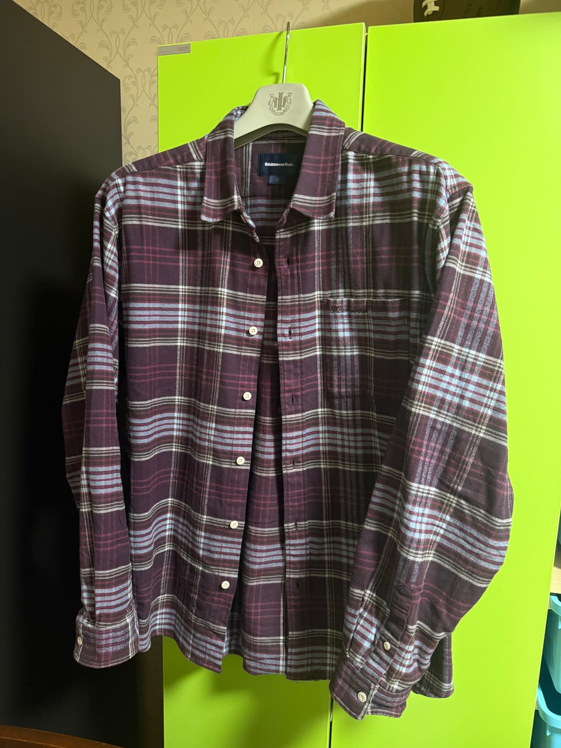 디스이즈네버댓 플란넬 셔츠 상품이미지1