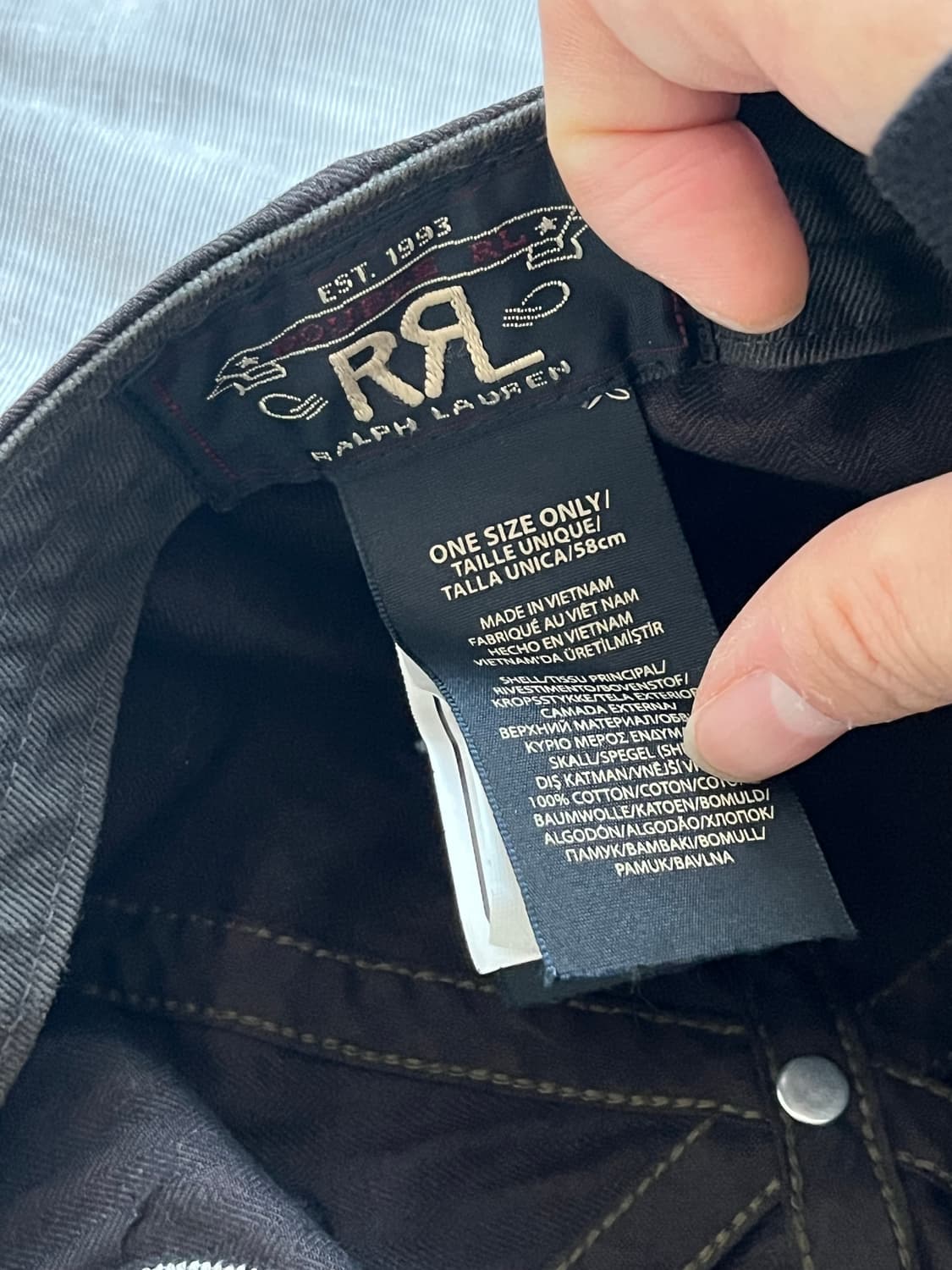 더블알엘 RRL 볼캡 상품이미지3