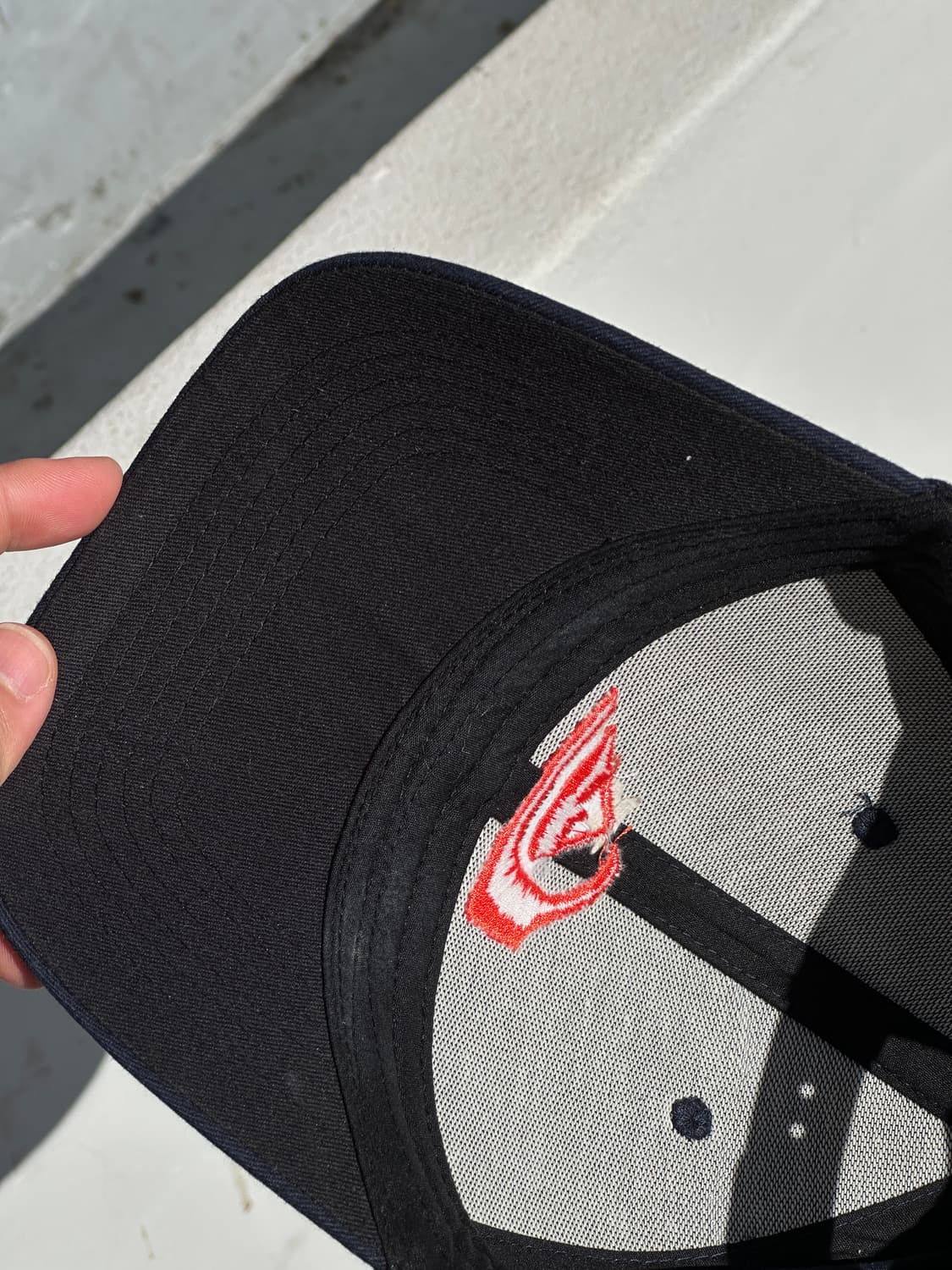 [F] 퀵실버 네이비 볼캡 모자 상품이미지5