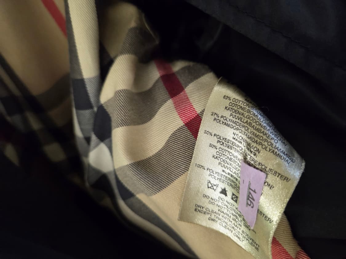 버버리 싱글코트 상품이미지4