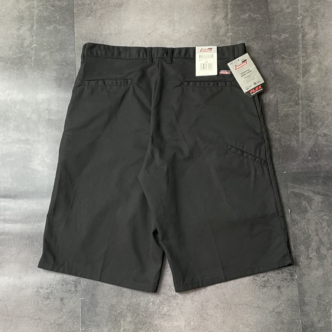DICKIES 디키즈 데드스탁 블랙 코튼 워크 하프팬츠 A00926 상품이미지5