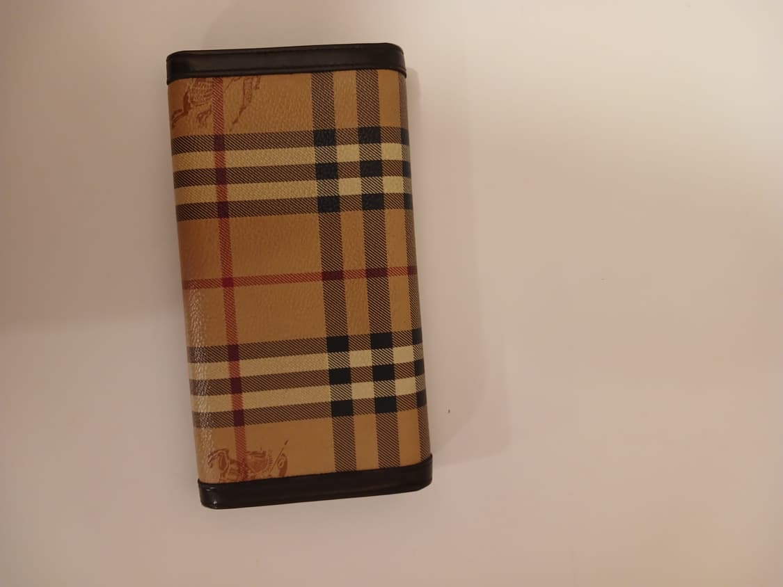 버버리 정품 체크 장지갑 상품이미지4