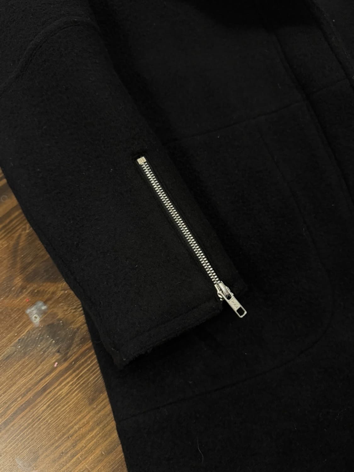 띠어리 시어링 펠트울 라이더 코트 55~66 상품이미지9