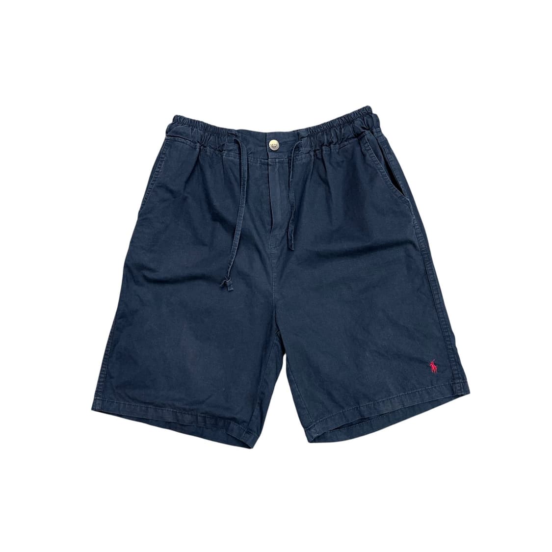 랄프로렌 폴로 밴딩 코튼 쇼트 팬츠 made in USA (L)   상품이미지1