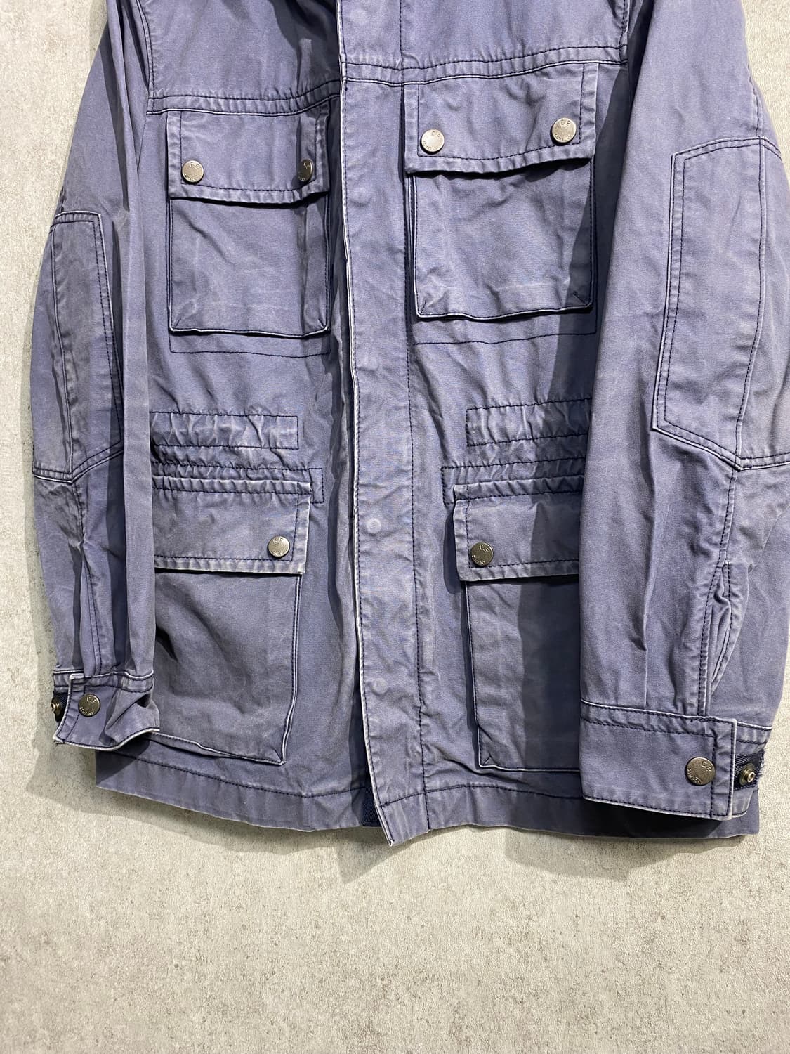 [95] C.P Company 씨피컴퍼니 가먼츠워시드 고글 후드자켓 상품이미지4