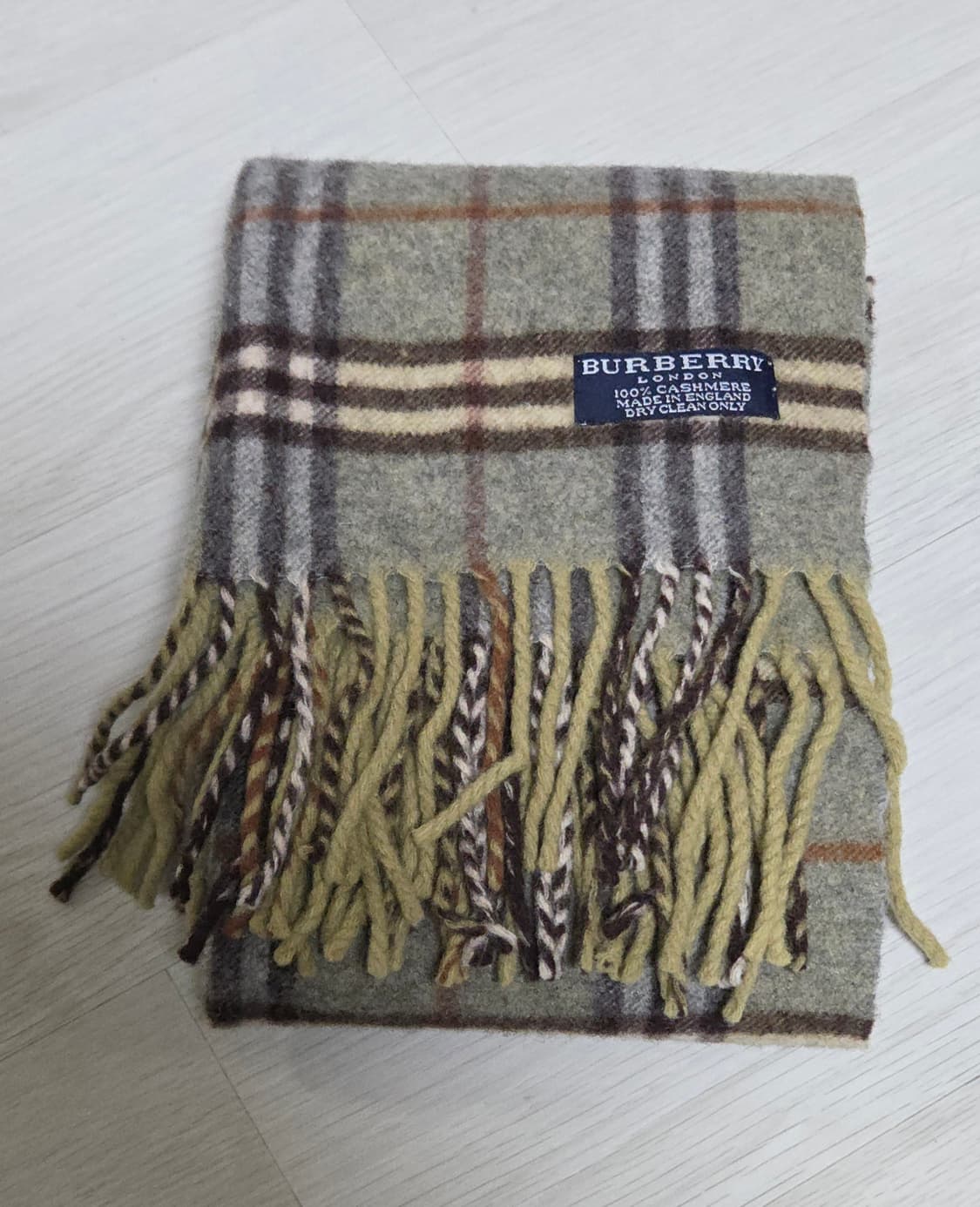 버버리 노바체크 캐시미어 머플러 상품이미지6