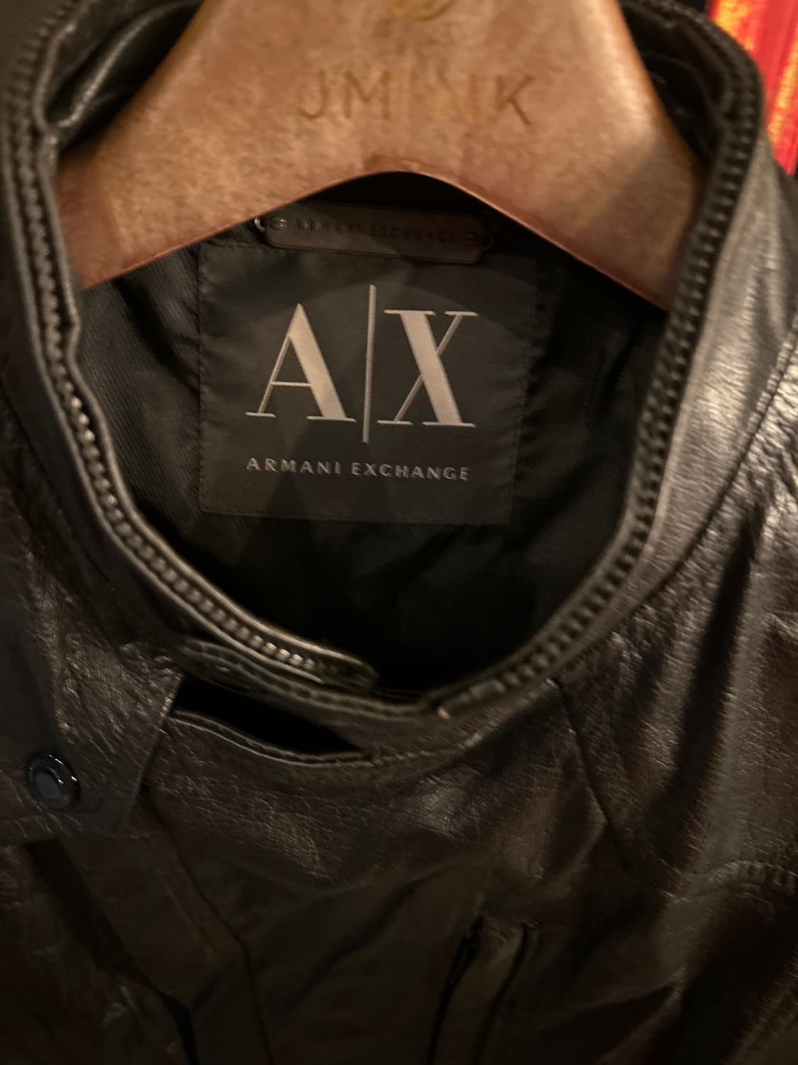 알마니 가죽자켓 상품이미지3