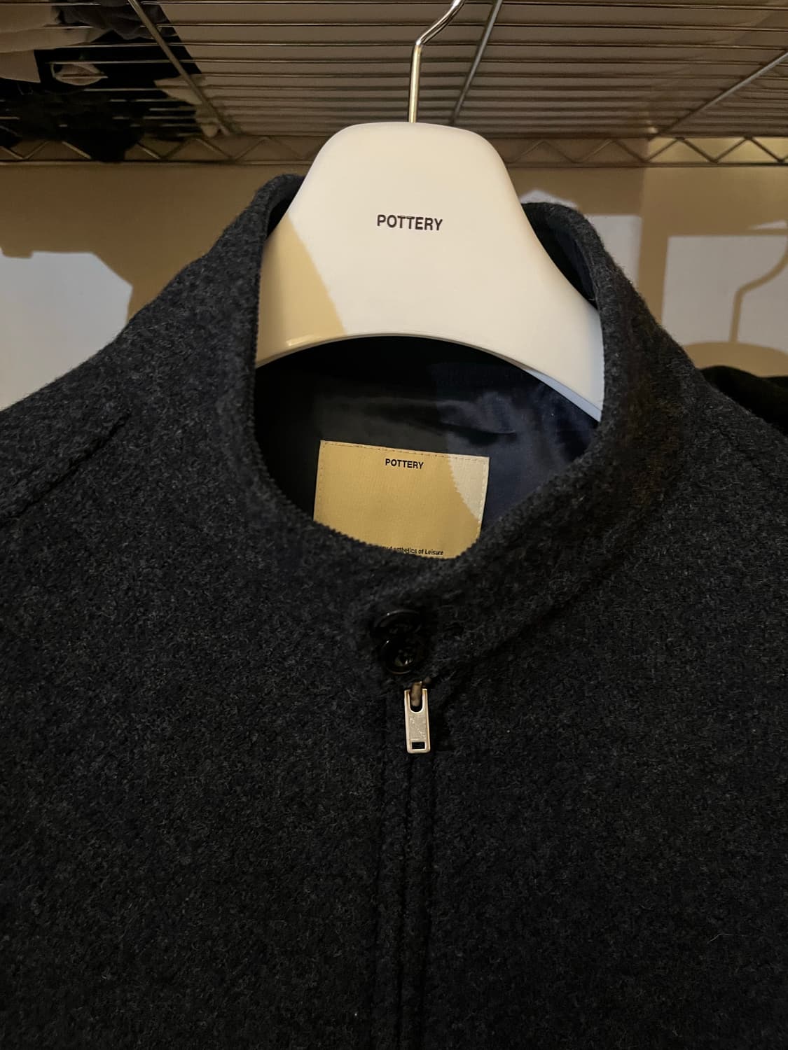 pottery  m.wool harrington jk / d.nv (2) 상품이미지4