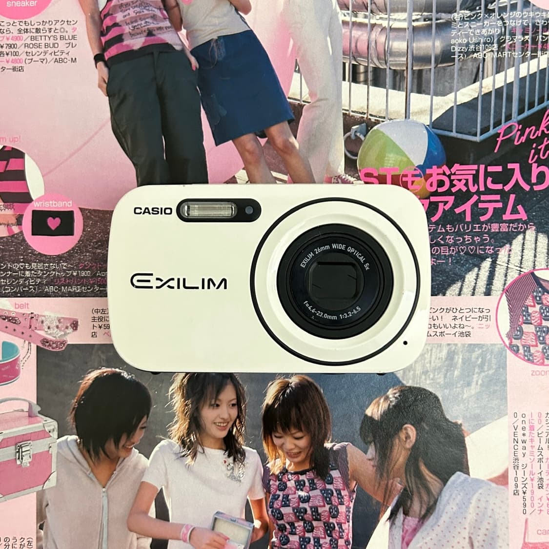 카시오 엑슬림 ex-n1 Casio Exilim 화이트 상품이미지1
