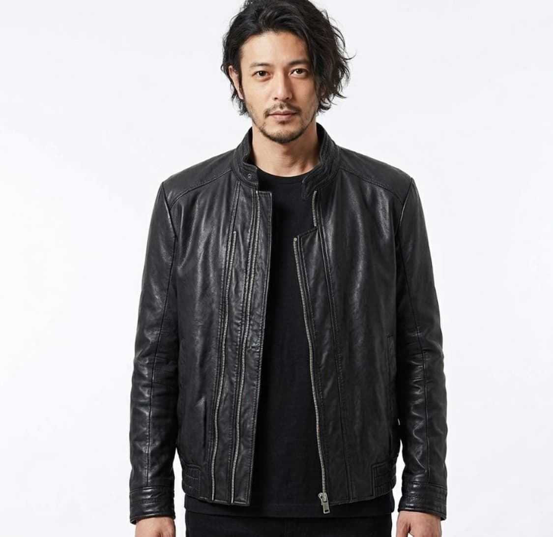 95 / 고트가죽 싱글라이더자켓/토326-부 상품이미지1