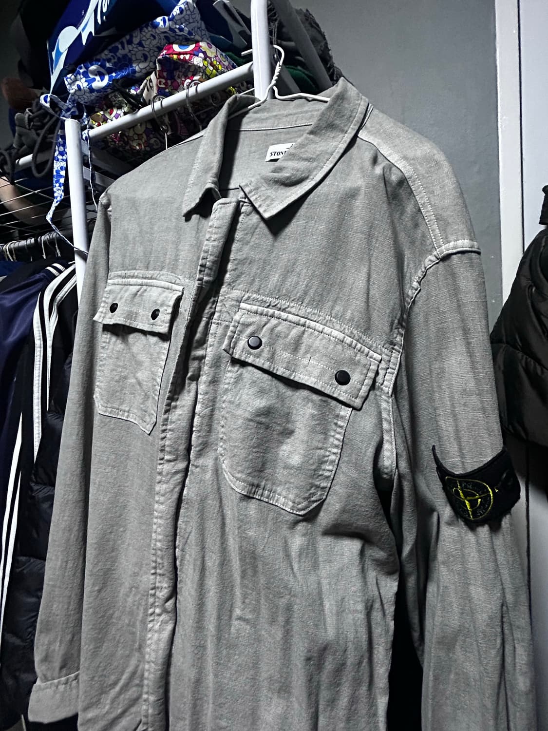스톤아일랜드 오버셔츠자켓 xl 상품이미지6