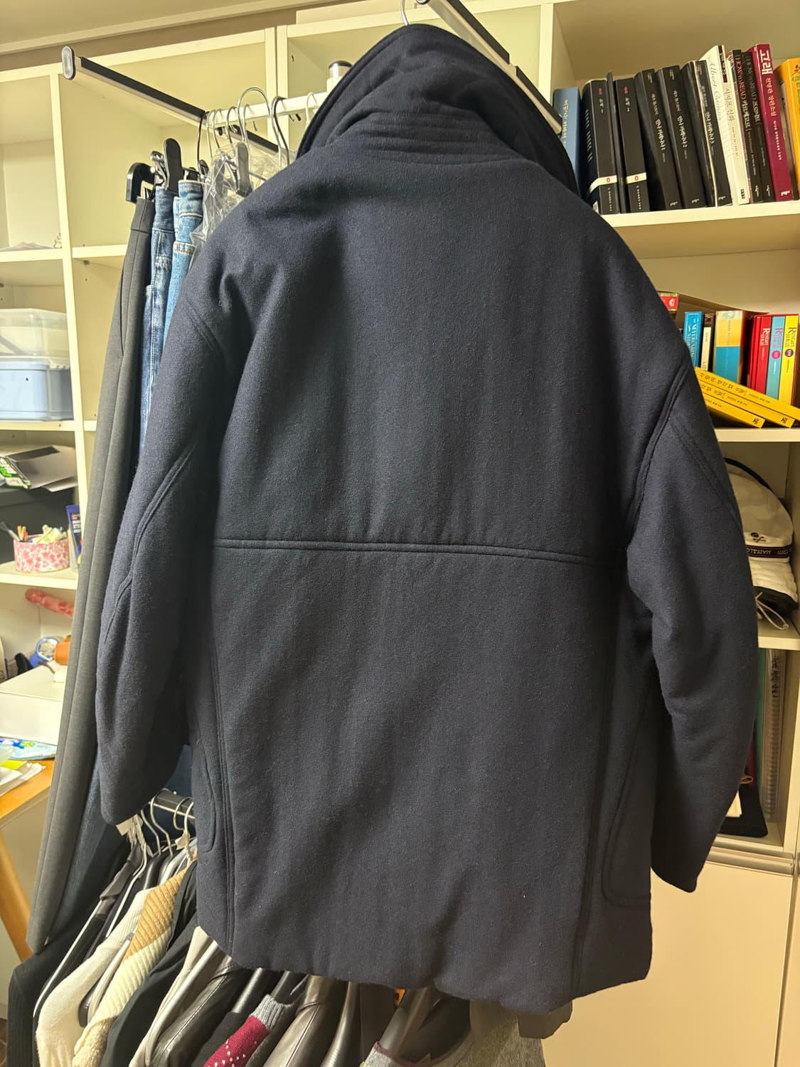 도큐먼트 document 라이트 울 패디드 피코트 상품이미지6