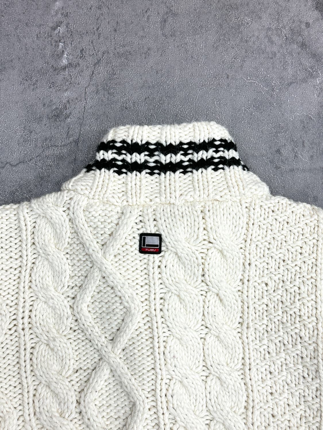 푸부 FUBU 니트 집업 상품이미지5