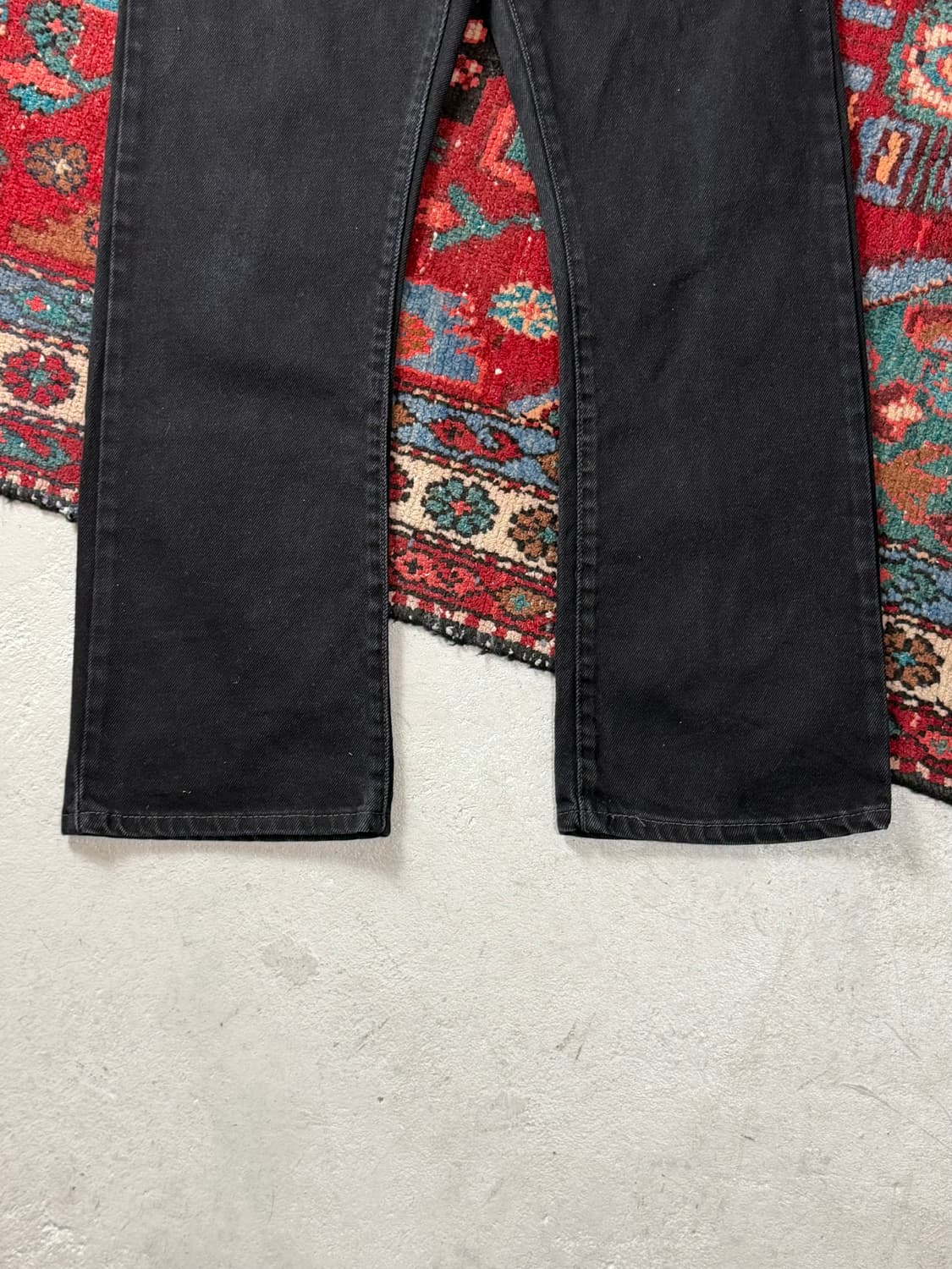 00's 빈티지 리바이스 517 블랙 부츠컷 리바이스 플레어진 상품이미지7