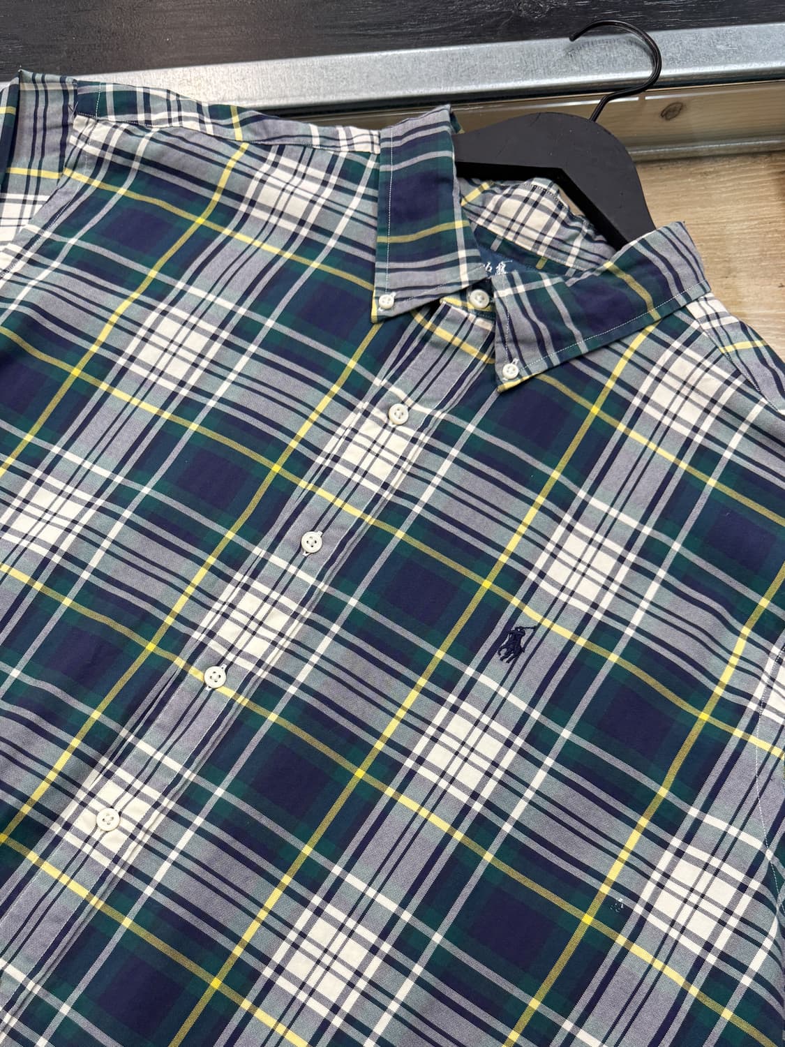 폴로랄프로렌 타탄 체크 오버 셔츠 상품이미지4